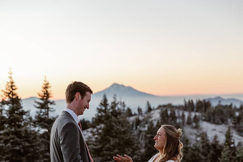 Oregon Intimate Wedding