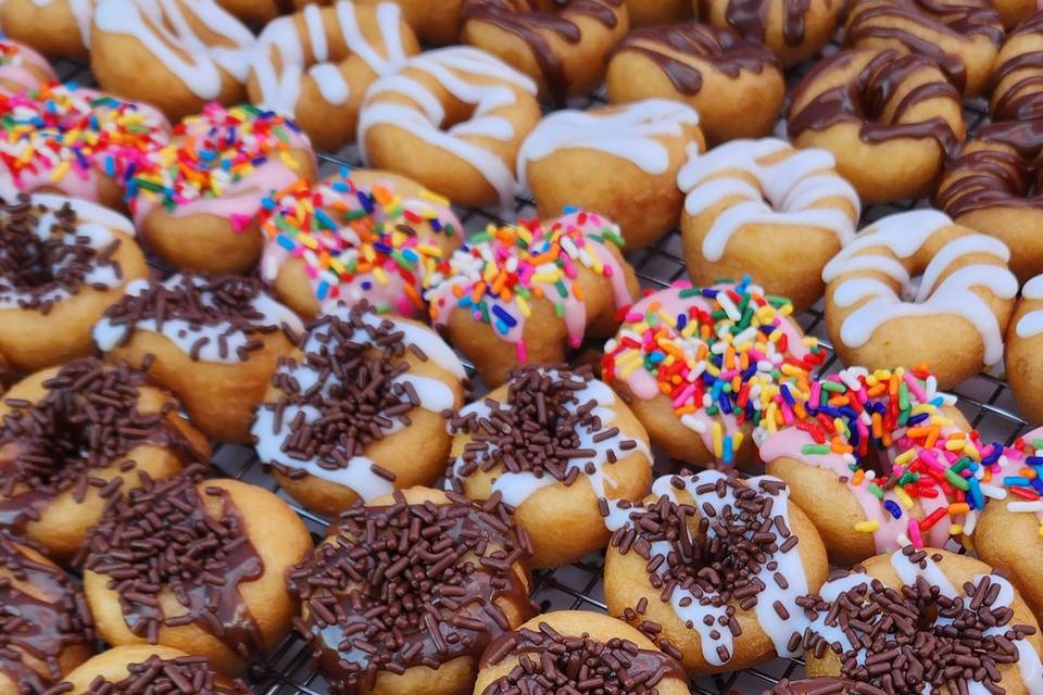 Mini doughnut mix