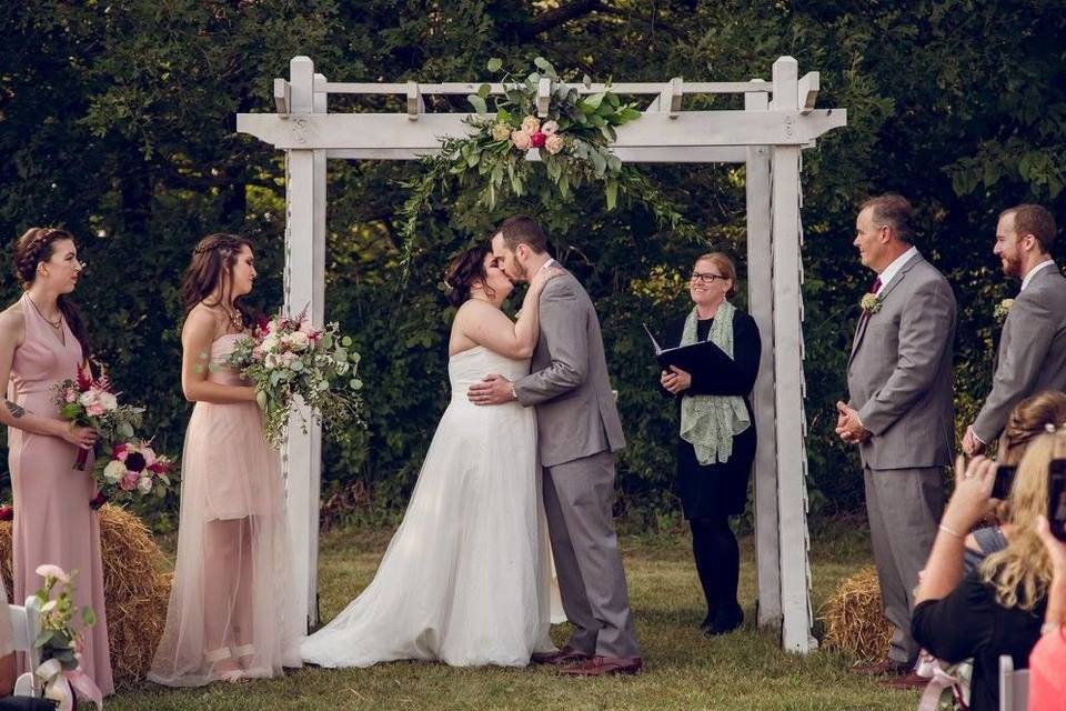 Garden wedding