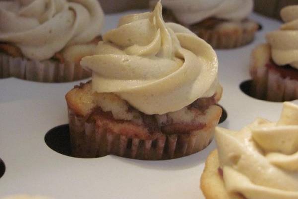 American Apple Pie Cupcakes