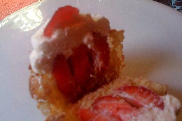 Strawberry Shortcake Cupcakes