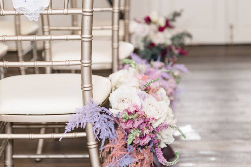 Ceremony chair decor