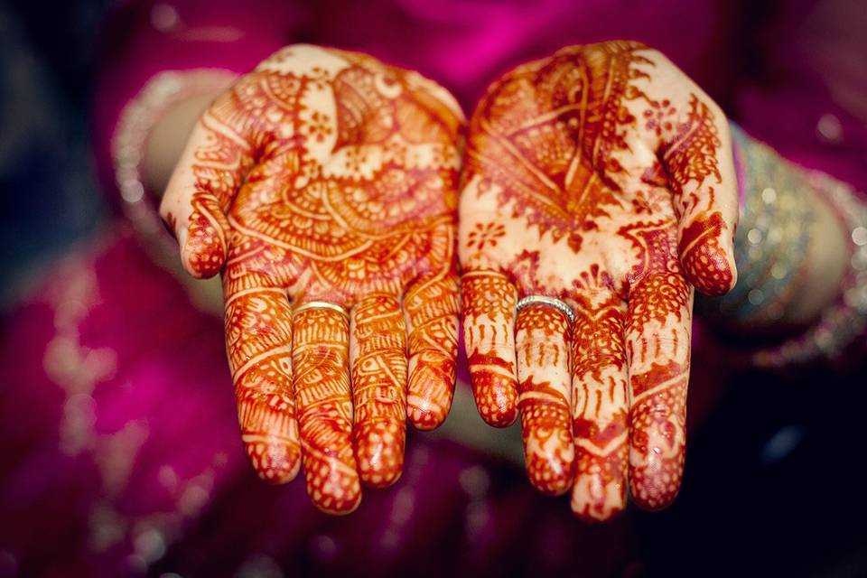 Bride - Mehndi Ceremony