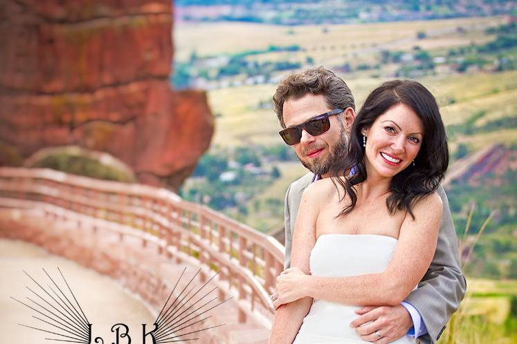 Destination wedding - Red Rocks Amphitheatre - Colorado