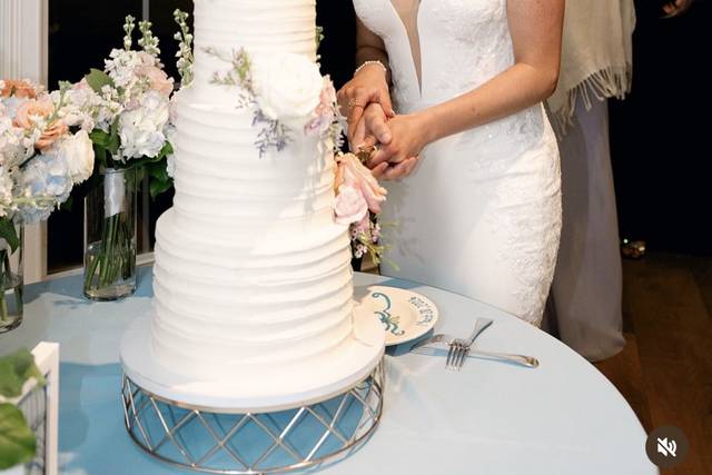 That first slice of cake
