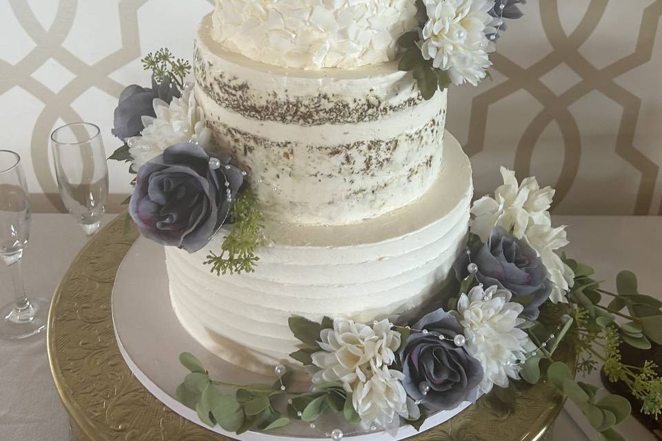 Coconut Beaded Florals
