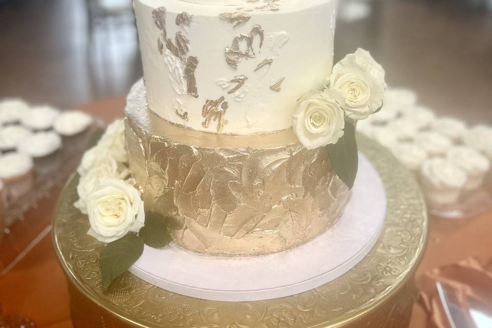 Gold Foil Look