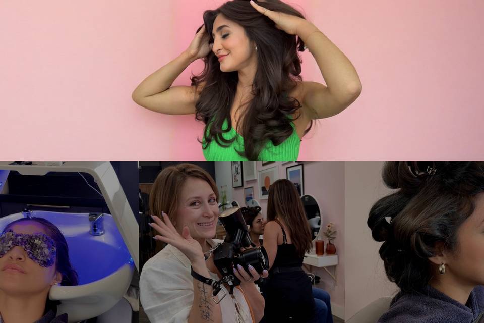 Hair and makeup