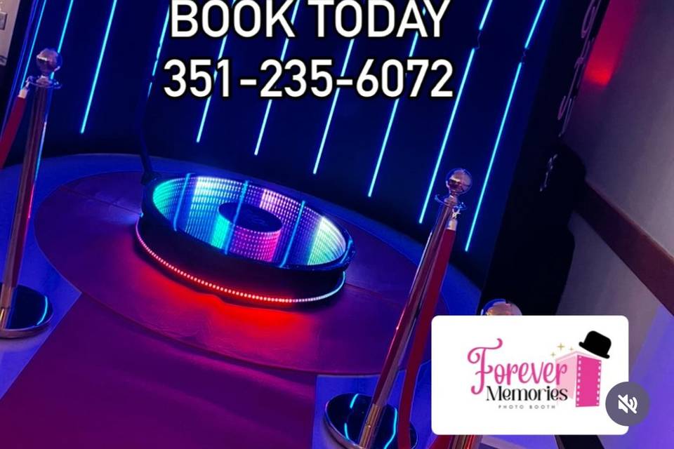 360 LED Booth with Enclosure