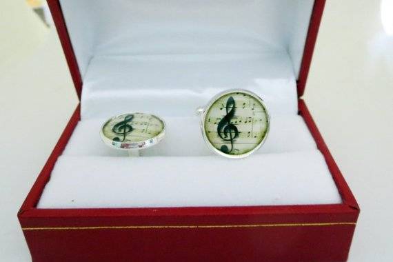 Music Note Cufflinks