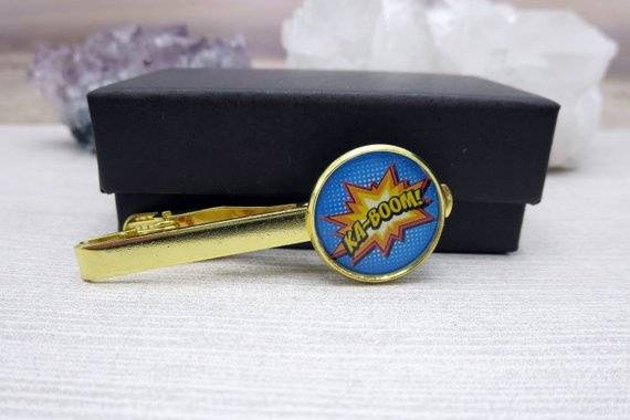 Comic Book Tie Clip