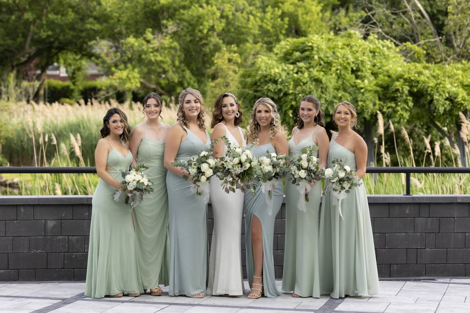 Lisa's Bridal Party