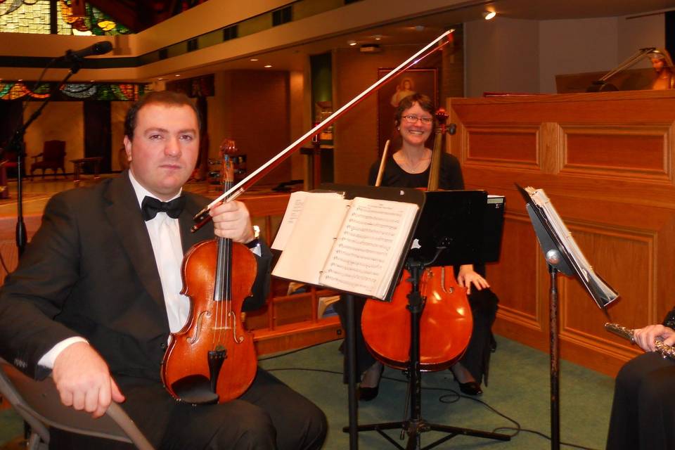 Flute, Violin and Cello