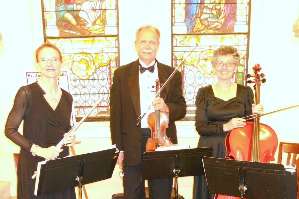 Flute, Violin and Cello