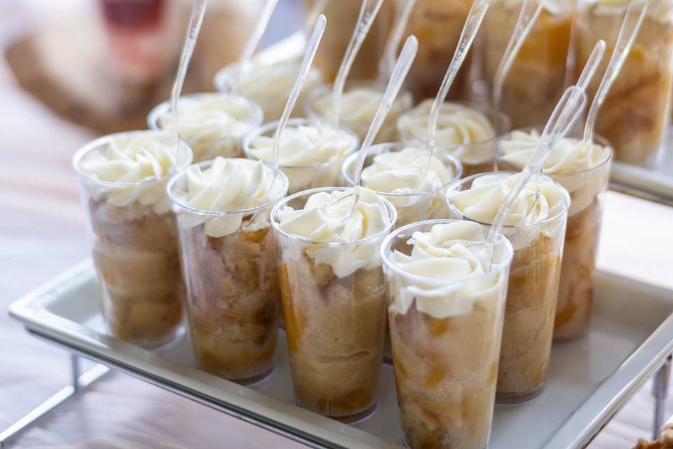 Peach Dessert Shooters