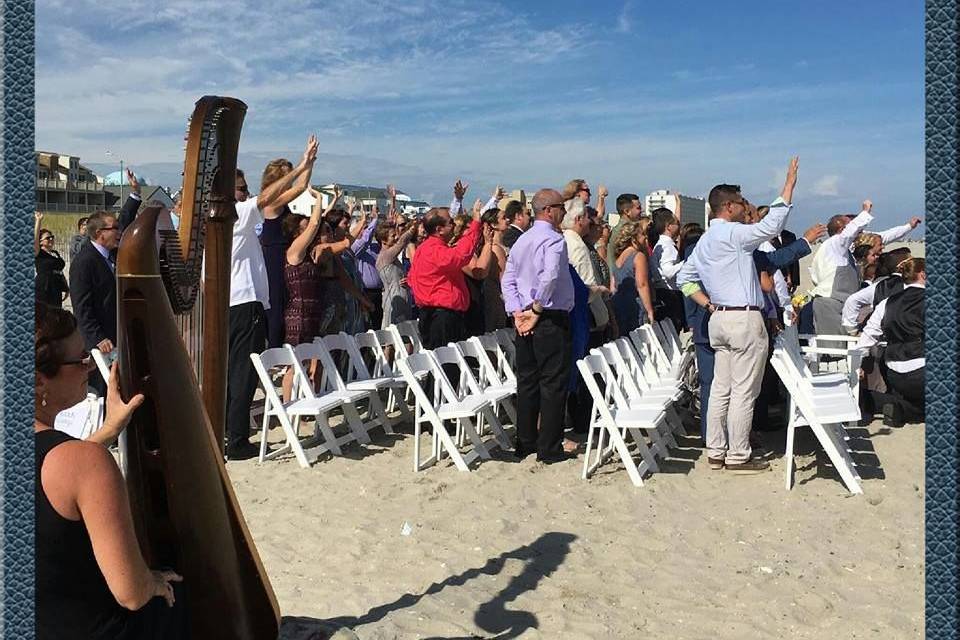Sea Isle Beach wedding