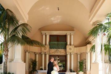 Newlyweds portraits