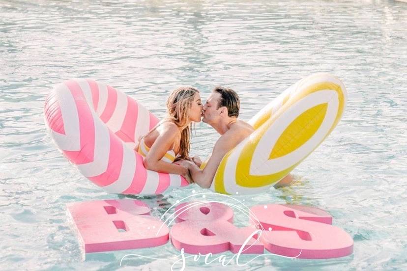 Wedding Pool Float