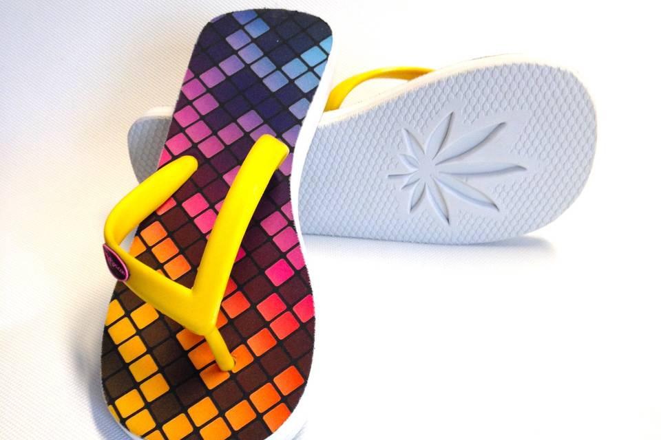 Sand imprint Vancouver flip flop,