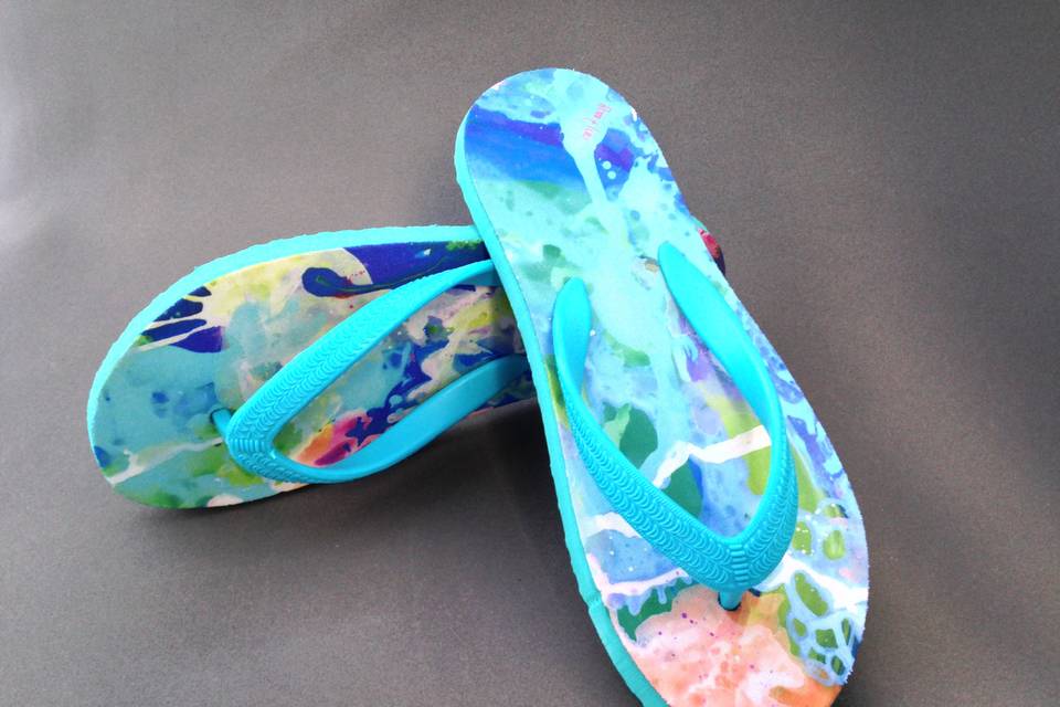 Full color flipflops