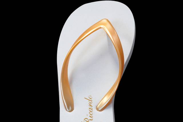 Golden flipflops