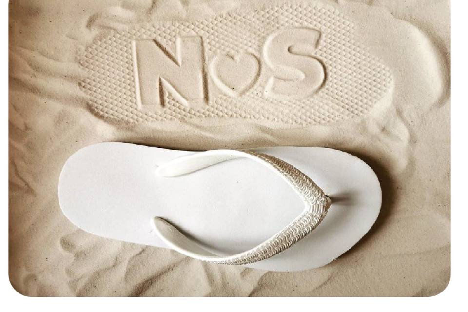 Sand imprint white