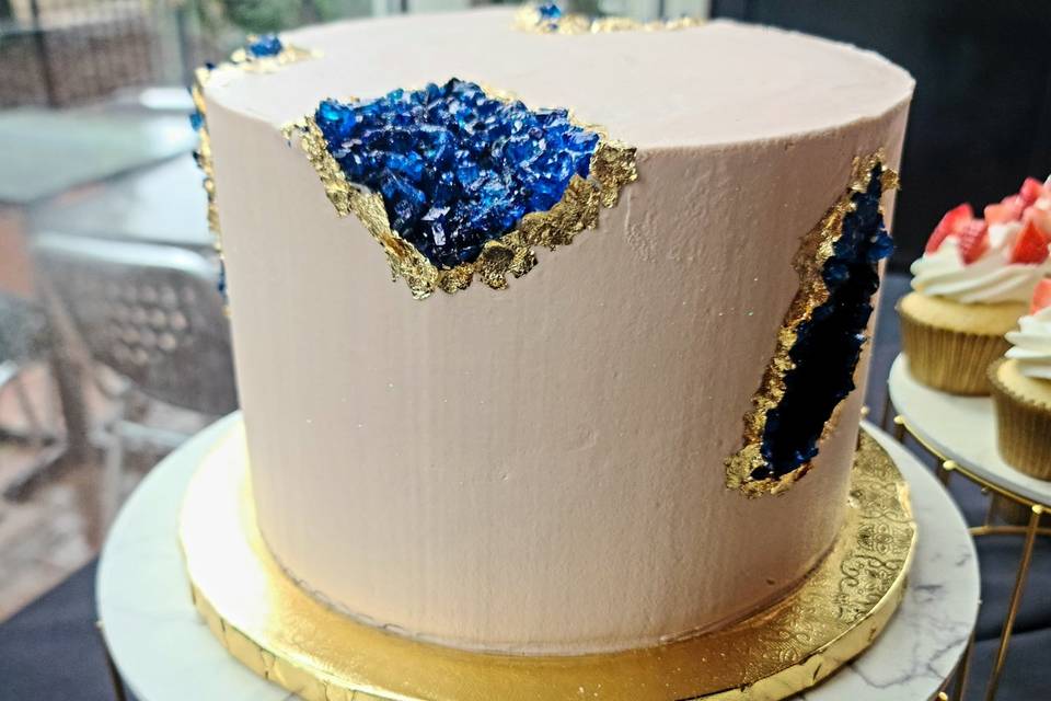 Geode cake of dreams