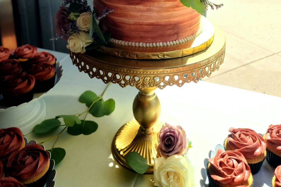 Cake stand rental available