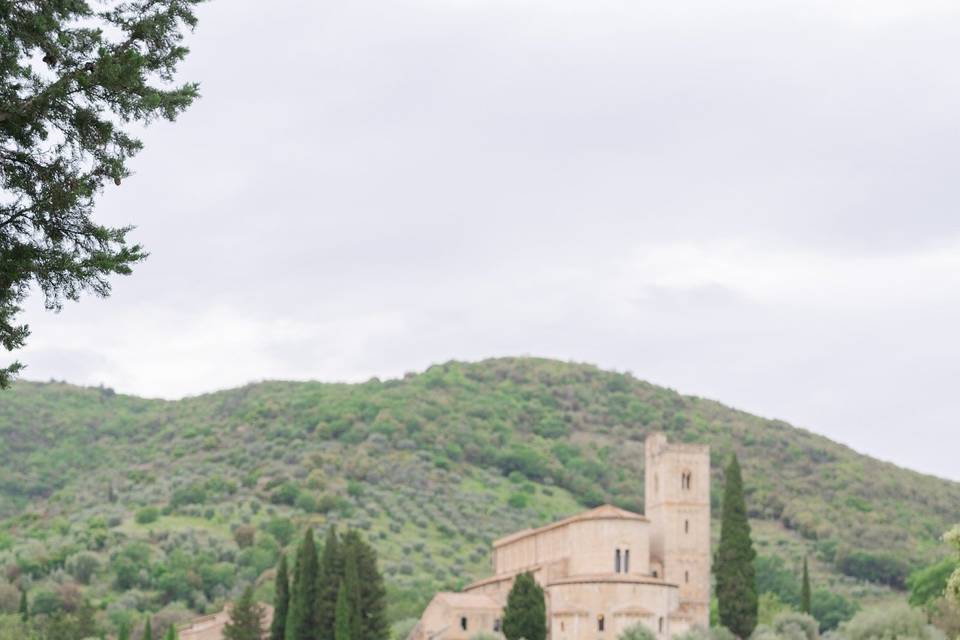 Wedding in val d'orcia