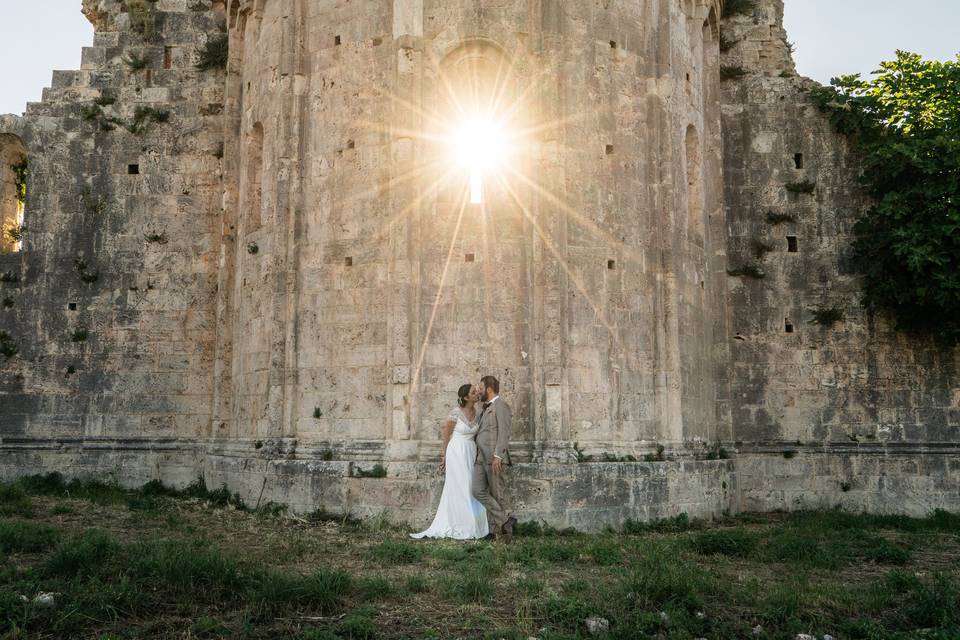 Ancient abbey for Wedding
