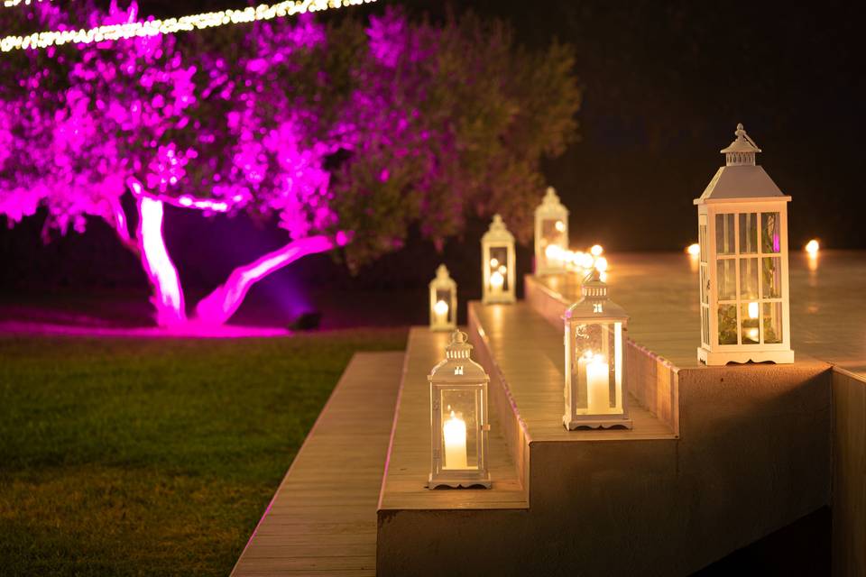 Light design for Wedding