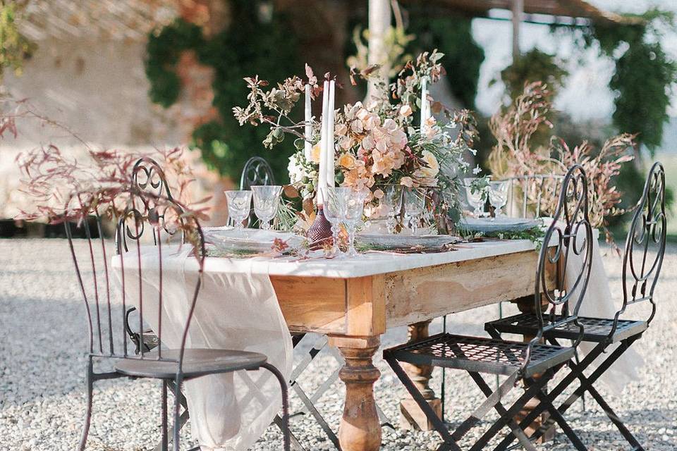 Wedding at Locanda in Tuscany