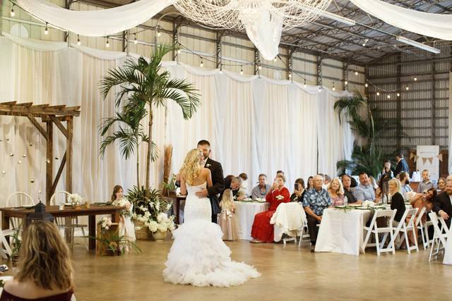 First dance as newlyweds