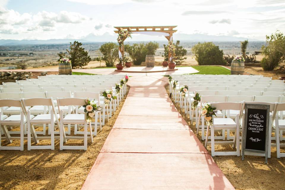 Ceremony area