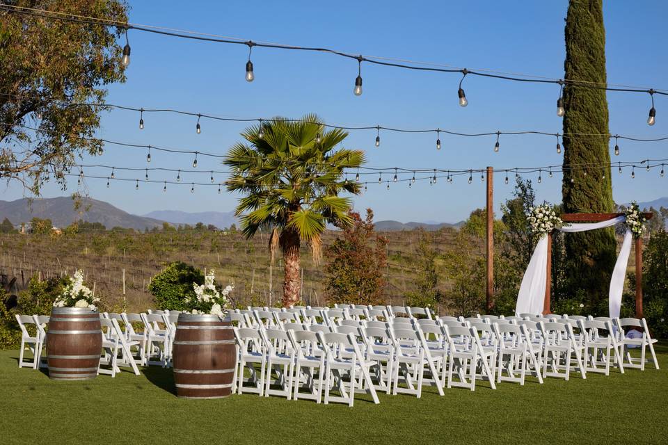 Ceremony site