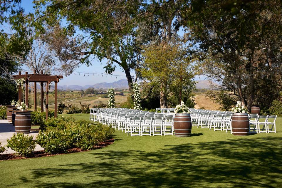 Ceremony site