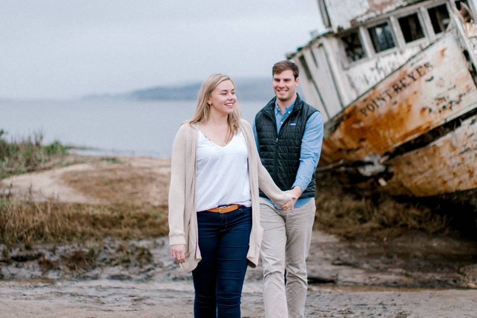 Point Reyes engagement