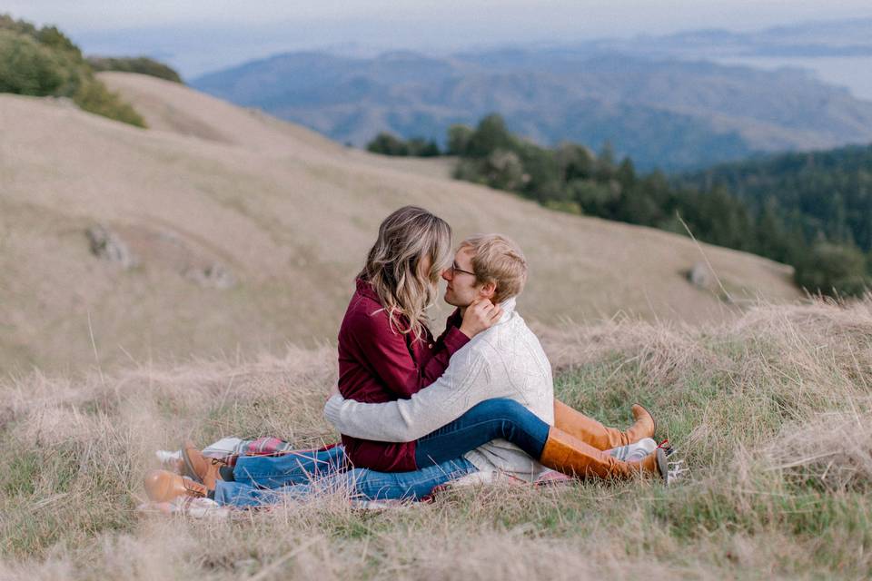 Mt. Tam engagement session