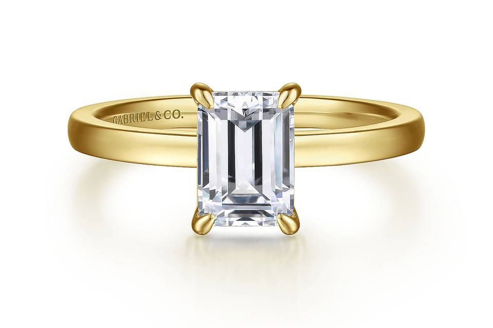 Emerald Cut Diamond Engage