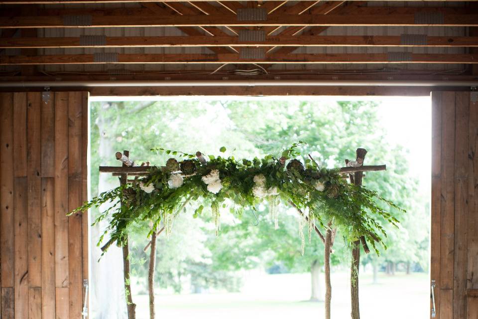 Rustic Chuppah