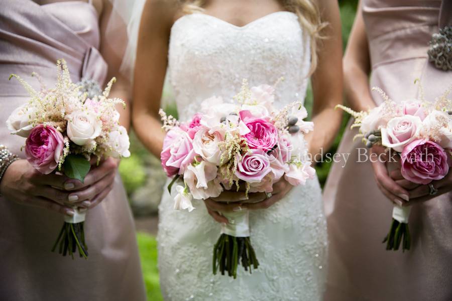 Bride and Bridesmaids