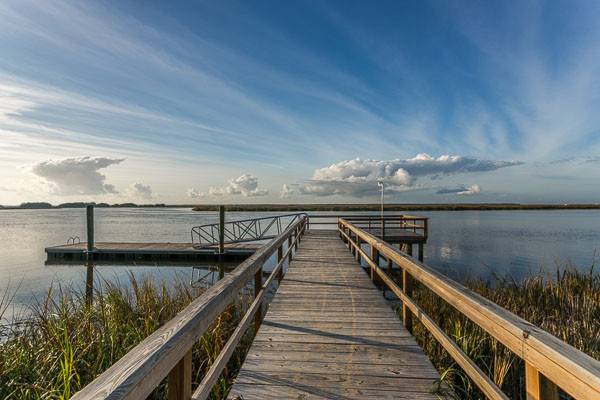 Outdoor view at Captain's Bluff