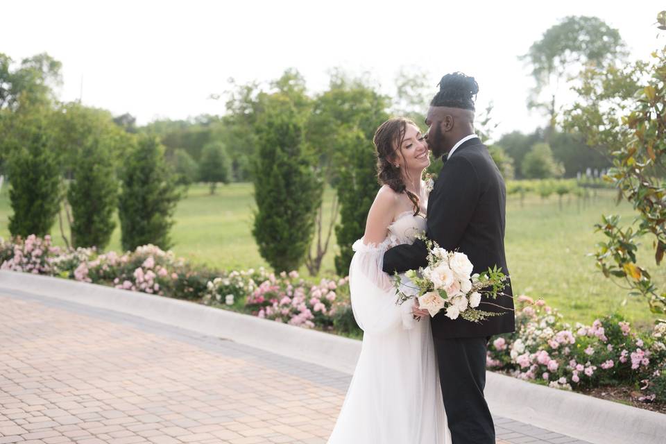 Bride and groom