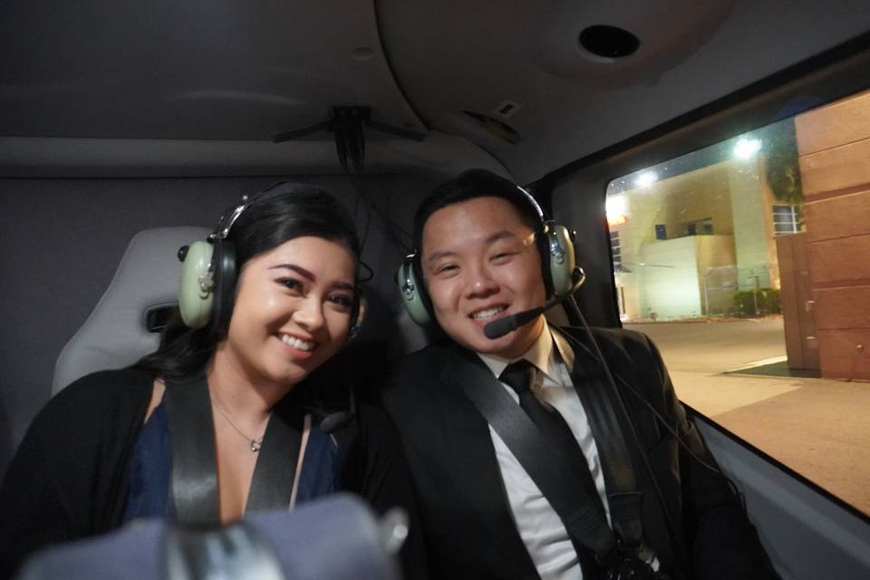 Helicopter Wedding w/LVWC