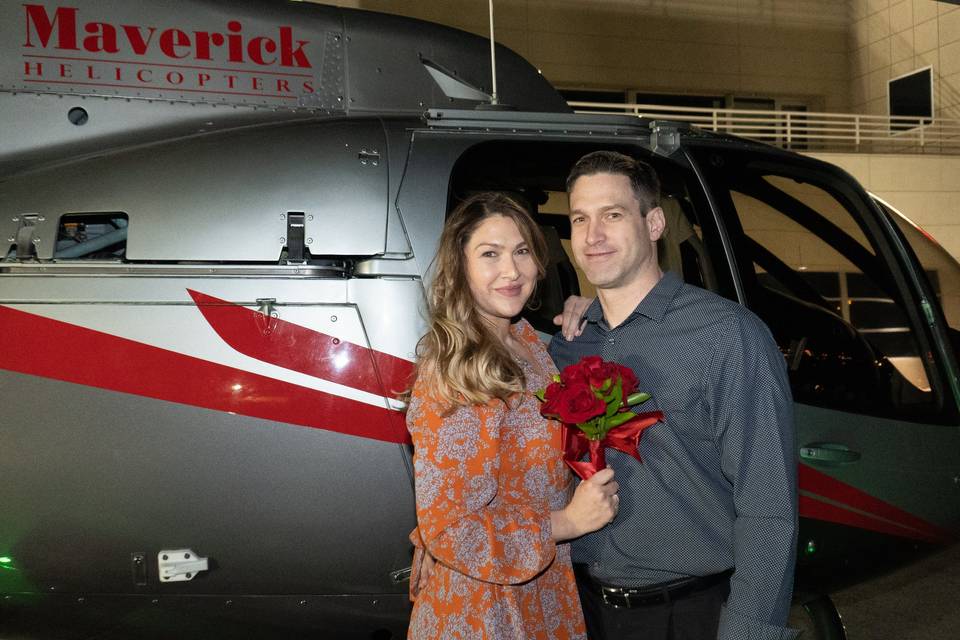 Helicopter Wedding w/LVWC