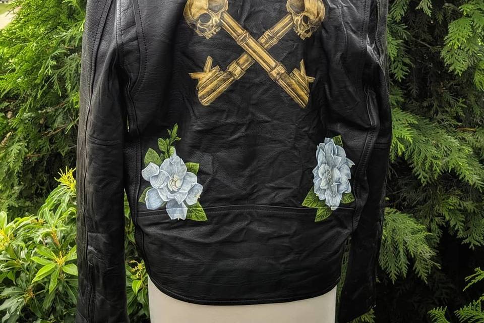Skull key bridesmaid jacket