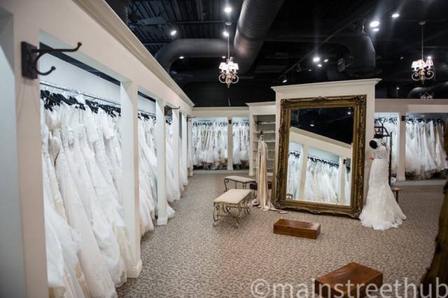 The white clearance room bridal shop