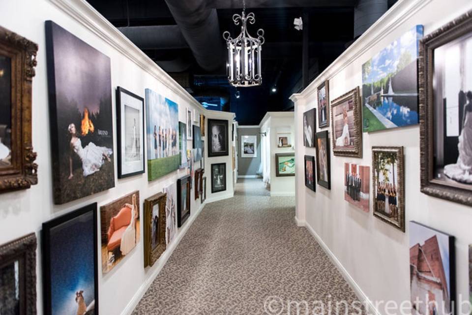 Gallery wall of our brides