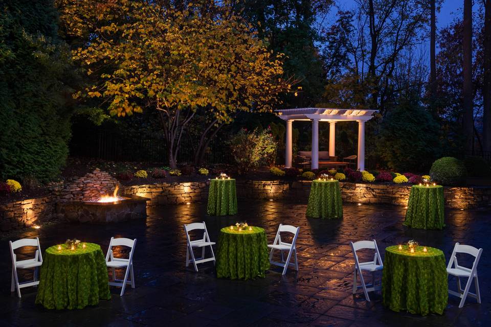Outdoor Cocktail Reception