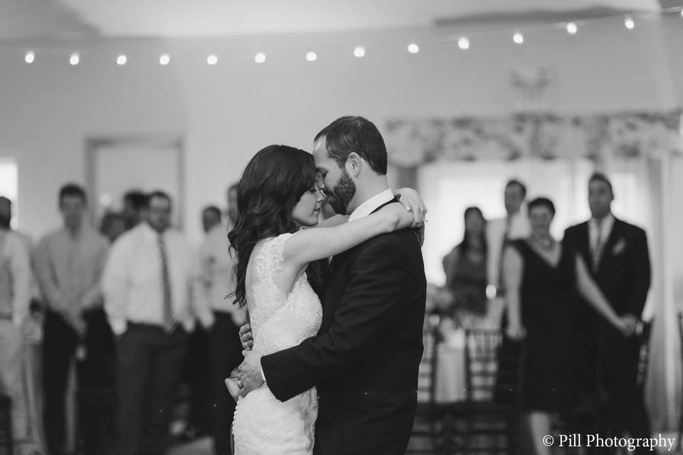 Couple dancing